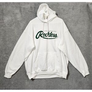 Size XL - Young & Reckless Y&R‎ 'Reckless Los Angeles' White Pullover Hoodie